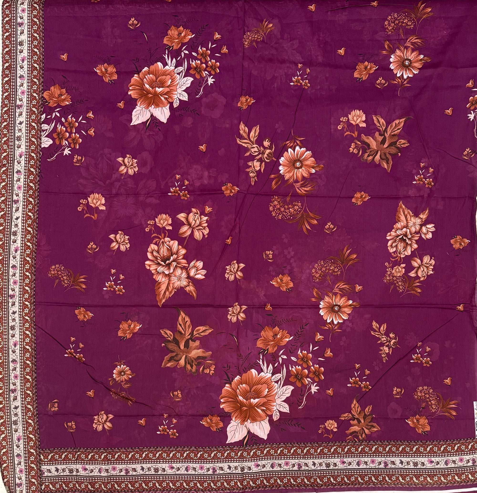 Premium Printed Lawn Unstitched – 2PC ZYRA