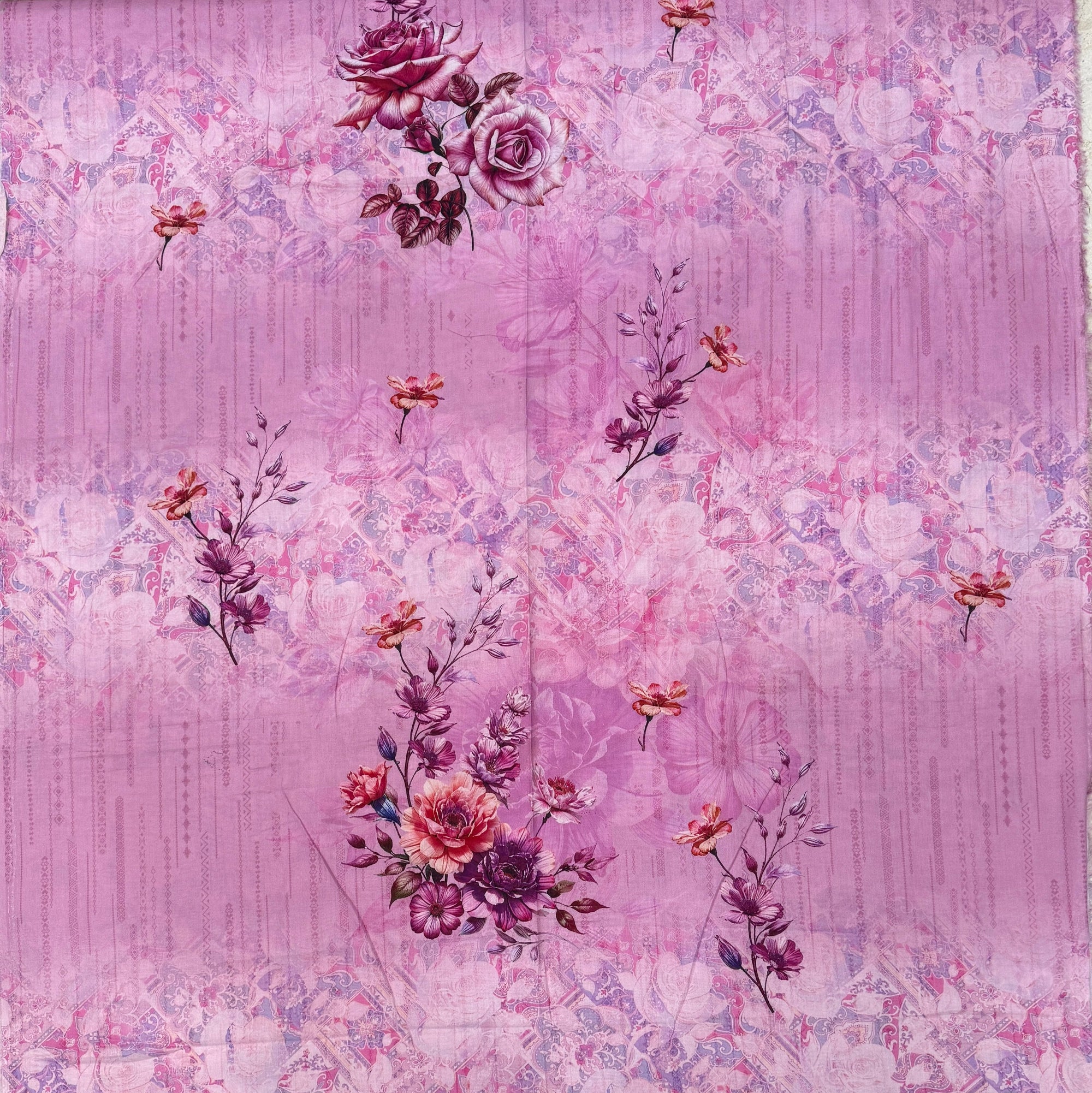 Premium Printed Lawn Unstitched – 2PC ZYRA