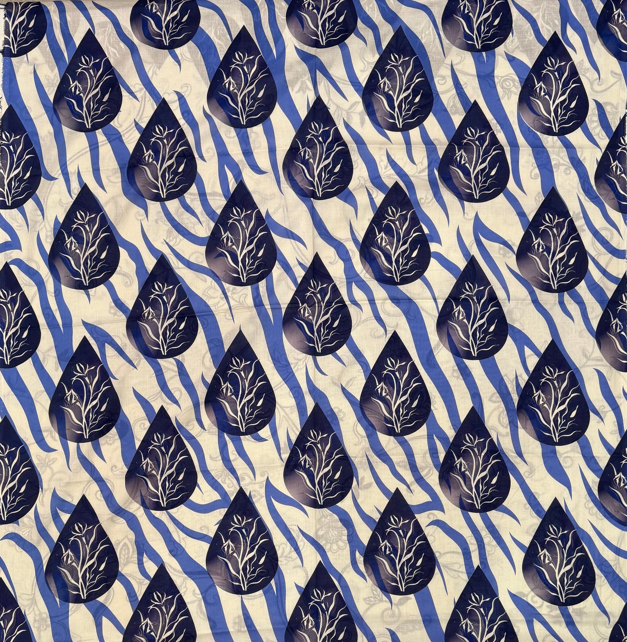 Premium Printed Lawn Unstitched – 2PC ZYRA