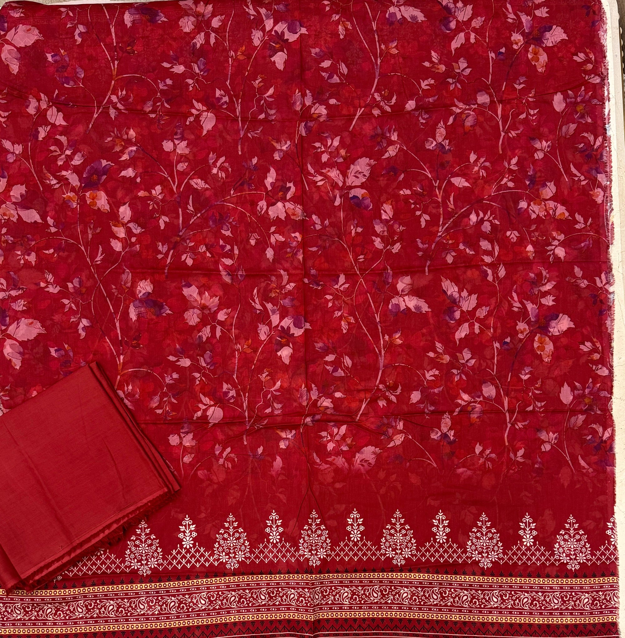 Premium Printed Lawn Unstitched – 2PC ZYRA