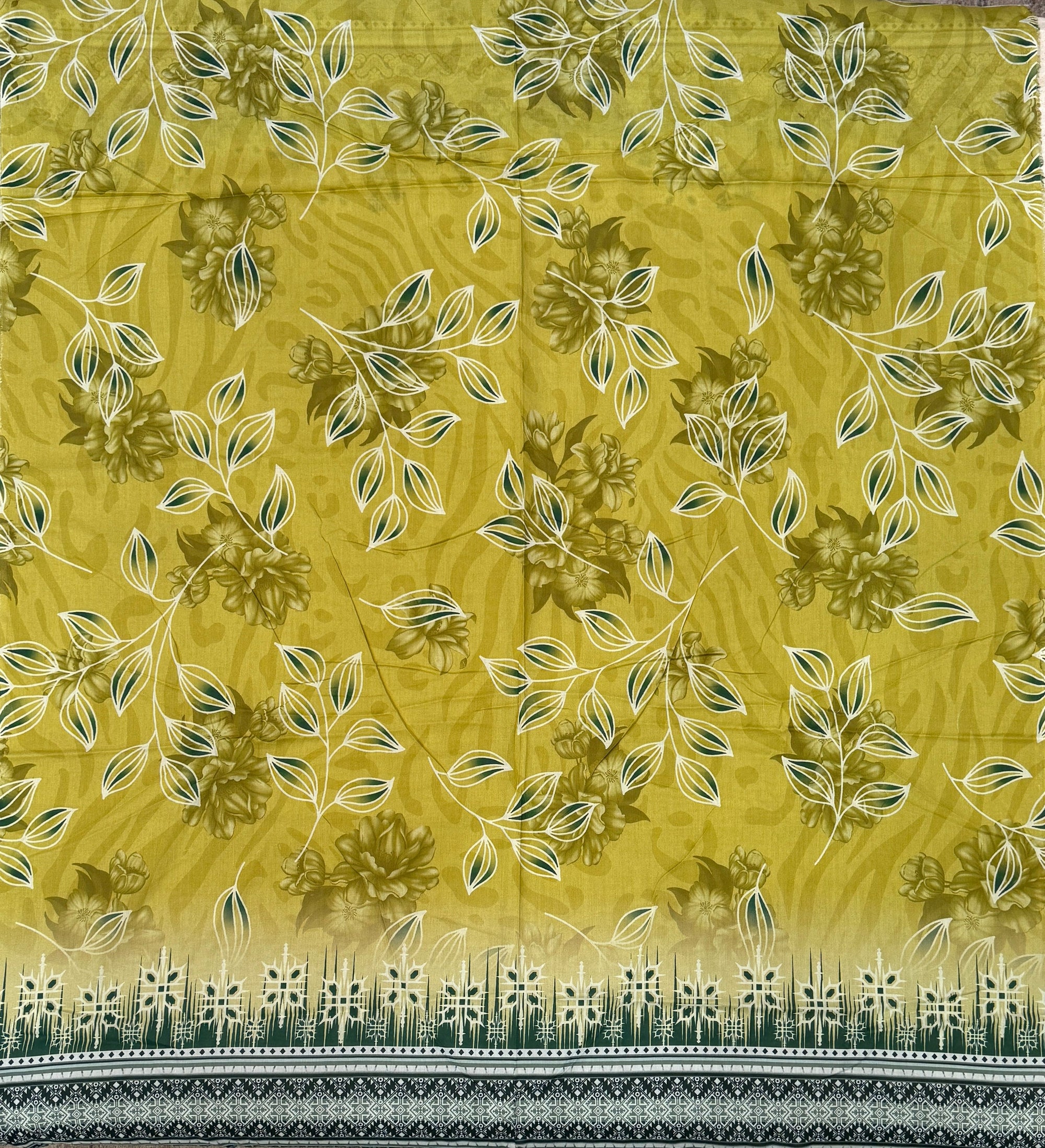 Premium Printed Lawn Unstitched – 2PC ZYRA