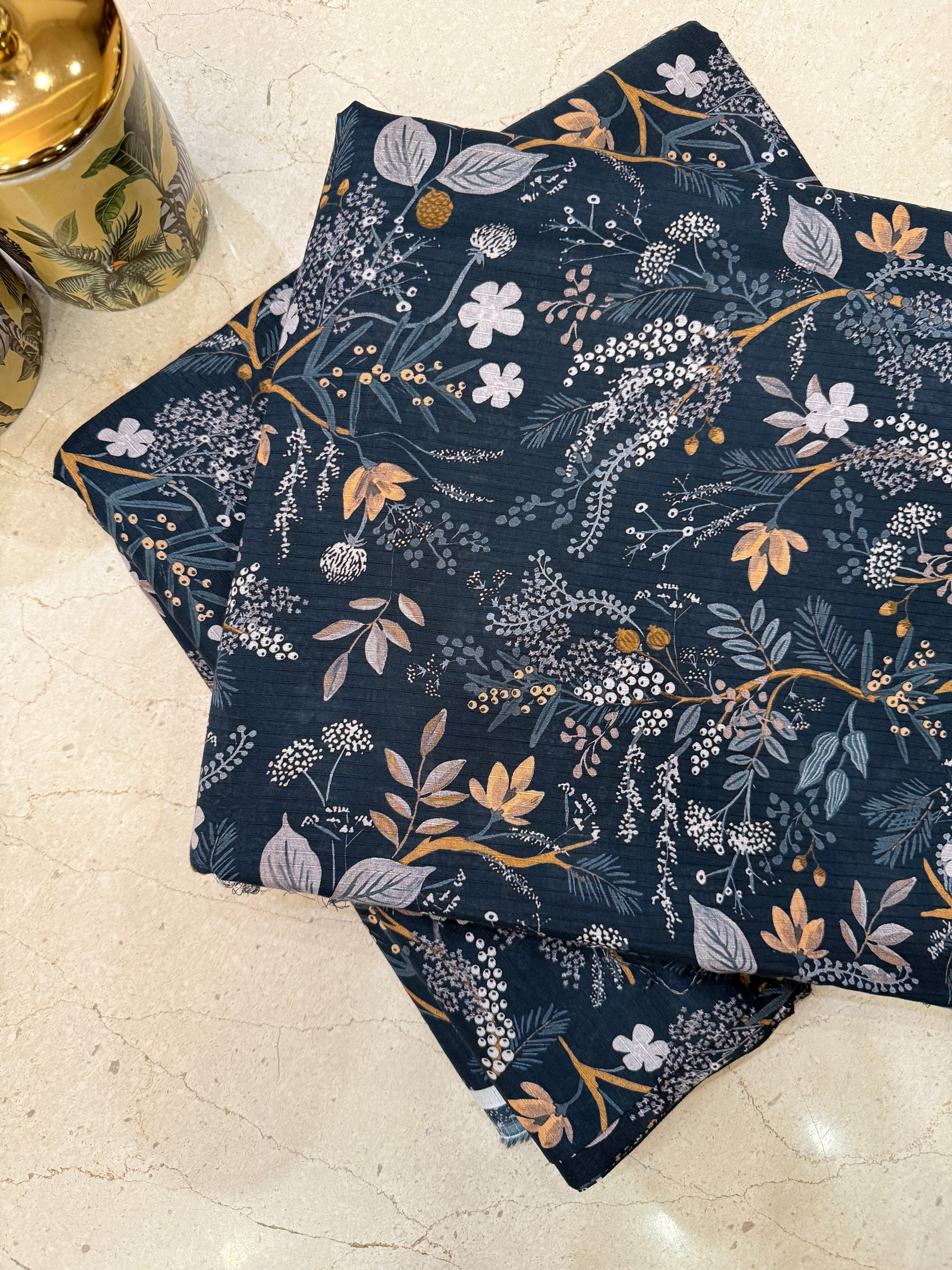 Floral smoke 2 pcs Bana Dora Lawn