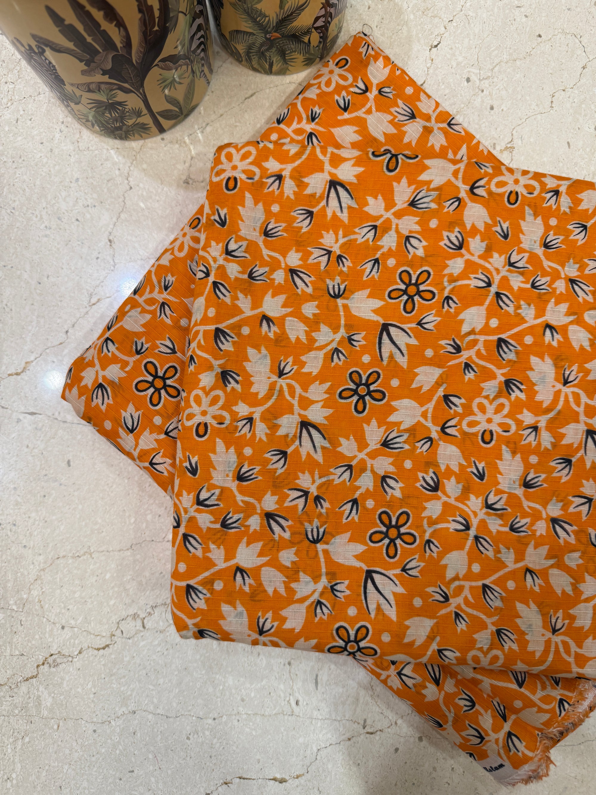 Burnt Bloom 2 pcs Bana dora Lawn