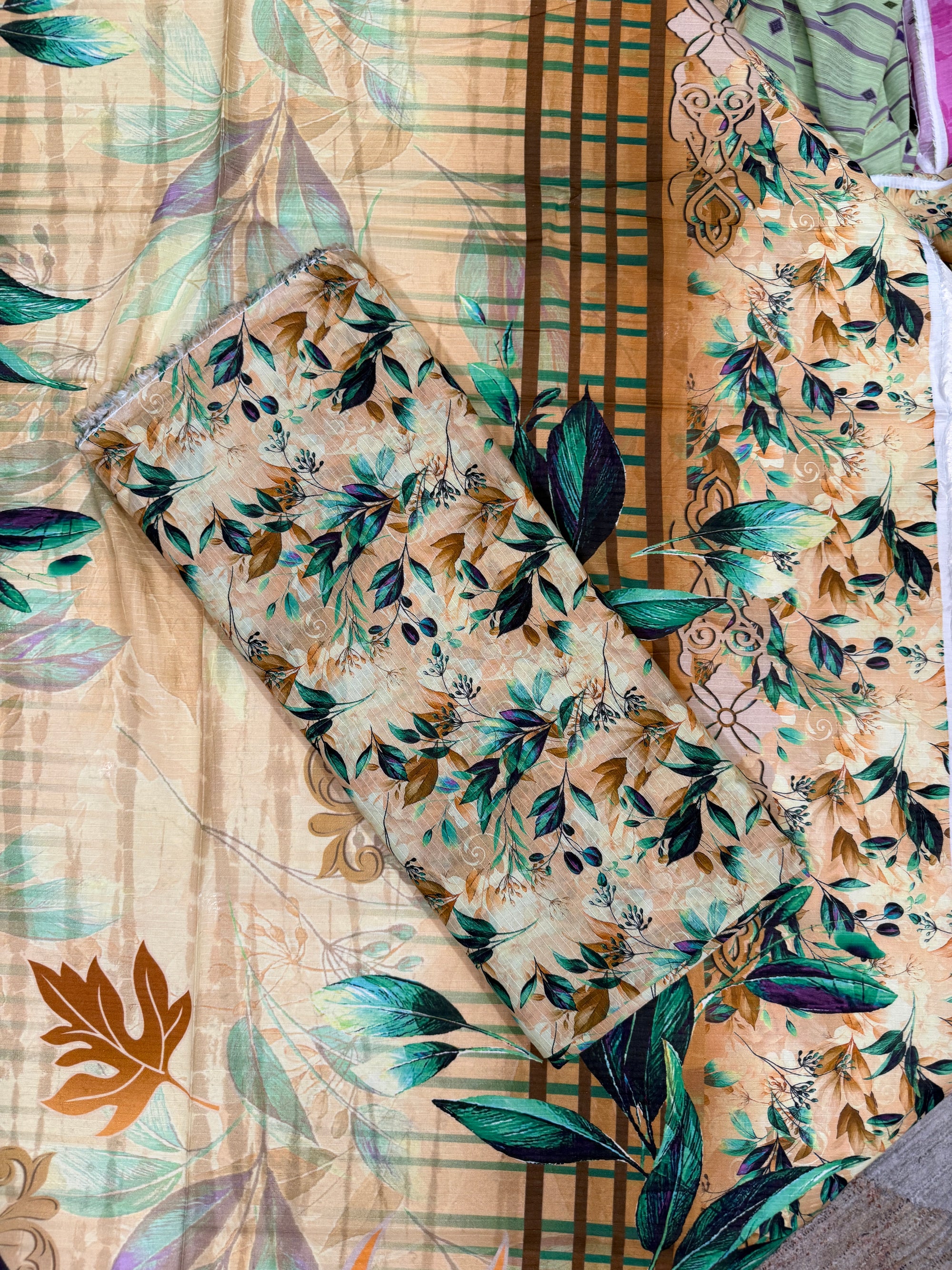 Soft Sage 3 Piece Full Suite Bana Dora Lawn