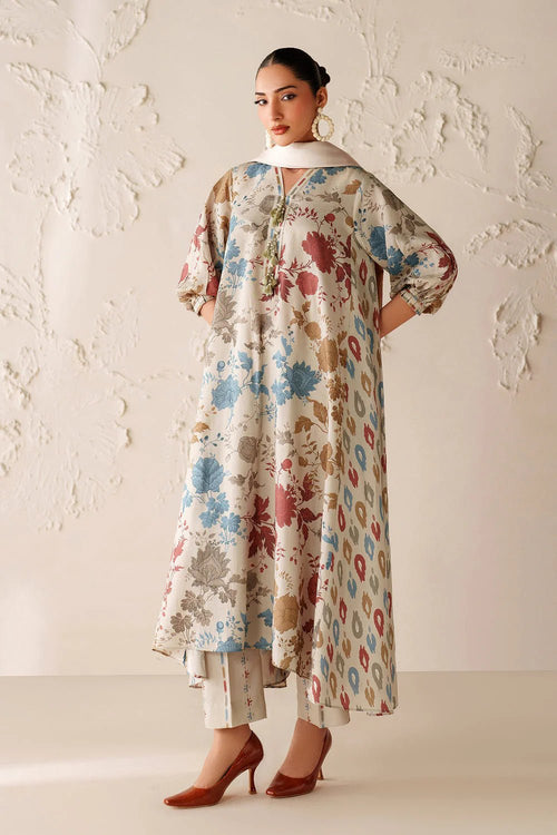 Baroque Lawn 3 - Piece Unstiched - Zyra