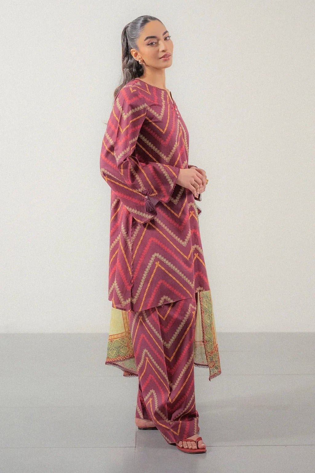 Ego Lawn 3 - Piece Unstiched - Zyra