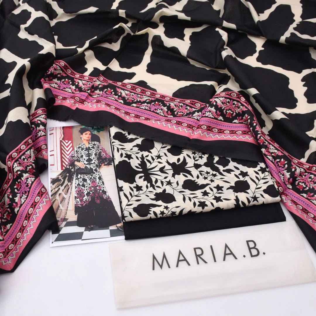 Maria.B lawn 3 - Piece Un - stiched - Zyra