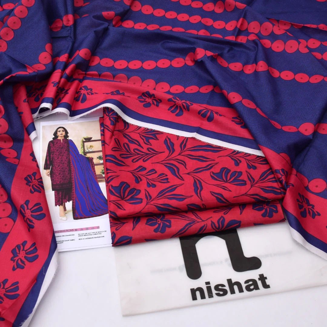 Nishat lawn 3 - Piece Un - stiched - Zyra
